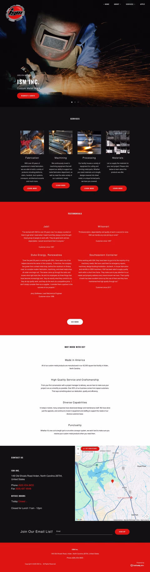 Ism-Inc Homepage 1440px