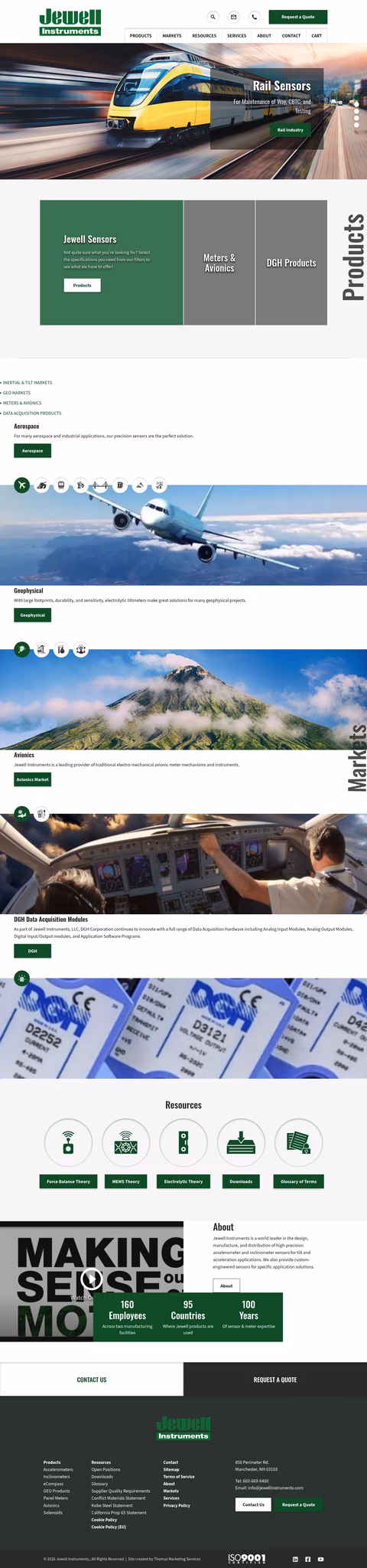 Jewell-Instruments Homepage 1440px