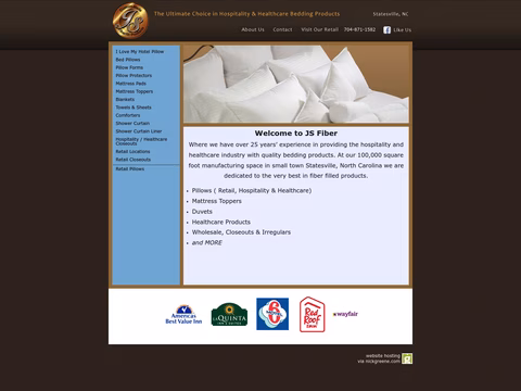 Js-Fiber-Co Homepage 1440px