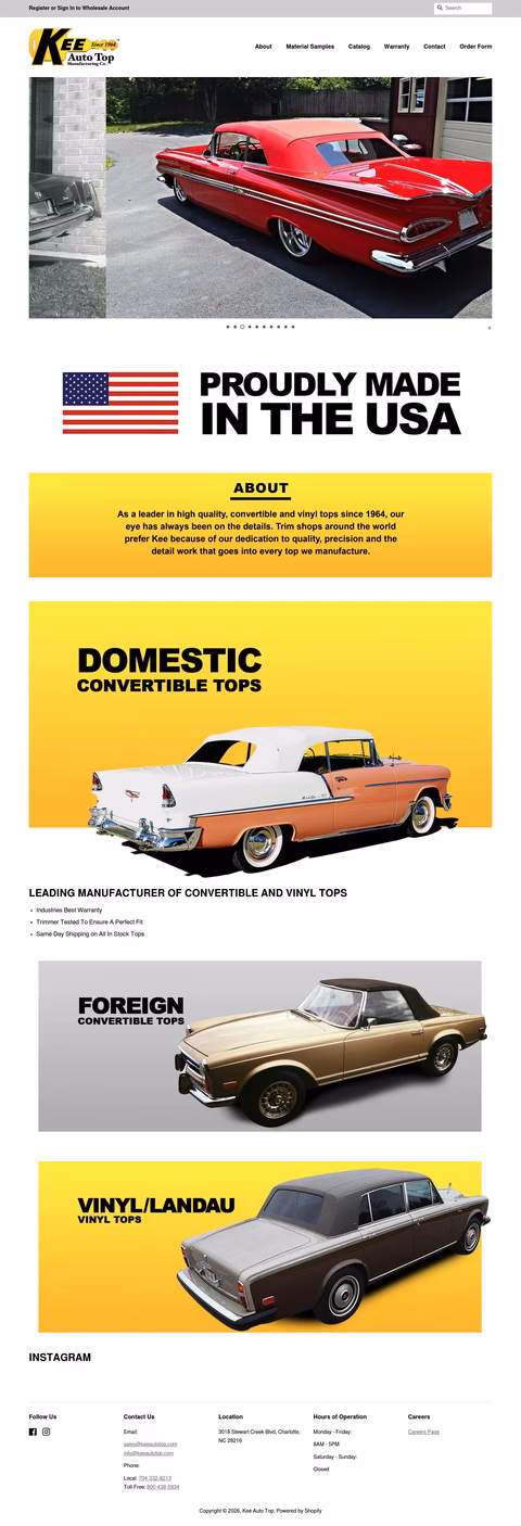 Kee-Auto-Top-Manufacturing Homepage 1440px