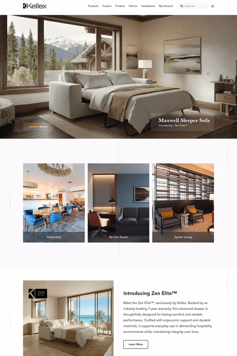 Kellex Homepage 1440px
