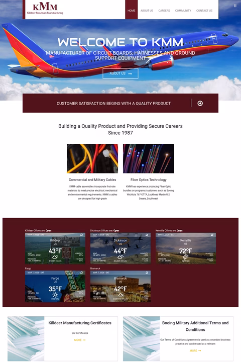 Killdeer-Mountain-Manufacturing Homepage 1440px
