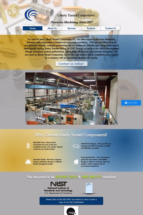 Liberty-Turned-Components Homepage 1440px