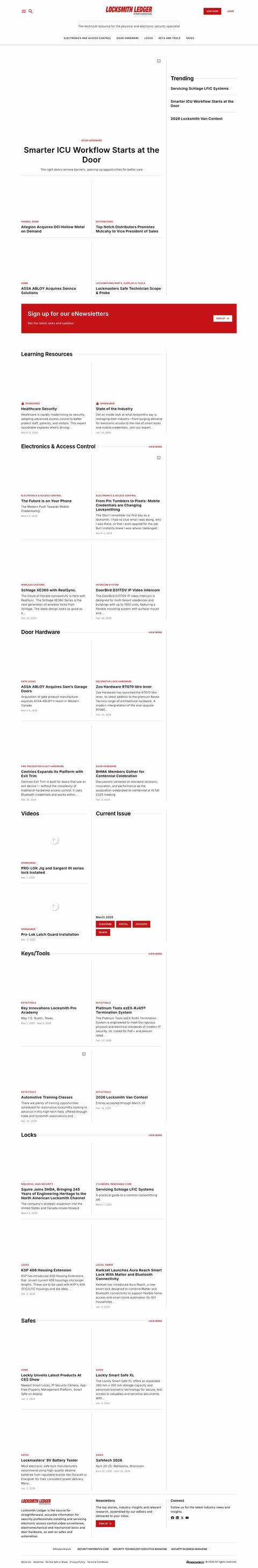 Locksmith-Ledger Homepage 1440px