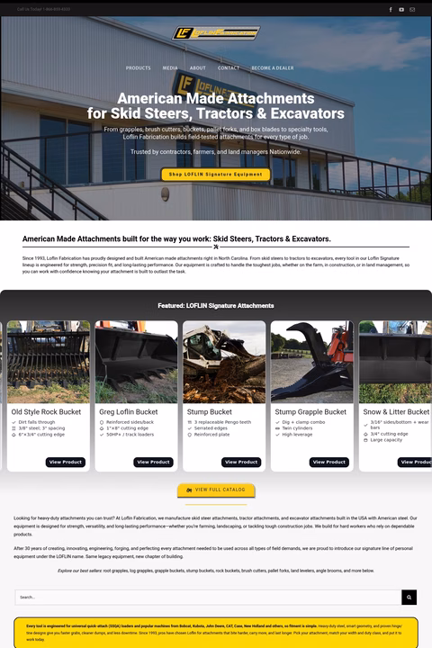 Loflin-Fabrication Homepage 1440px