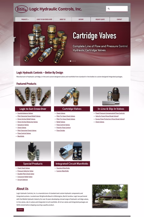 Logic-Hydraulic-Controls Homepage 1440px