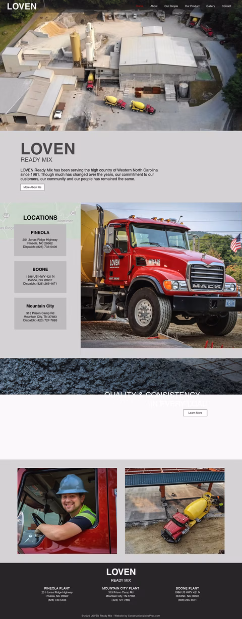 Loven-Ready-Mix Homepage 1440px