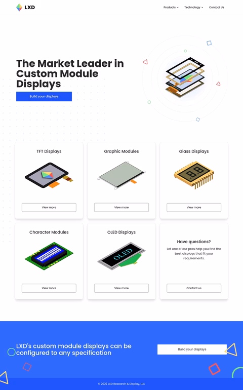 Lxd-Research-Display Homepage 1440px