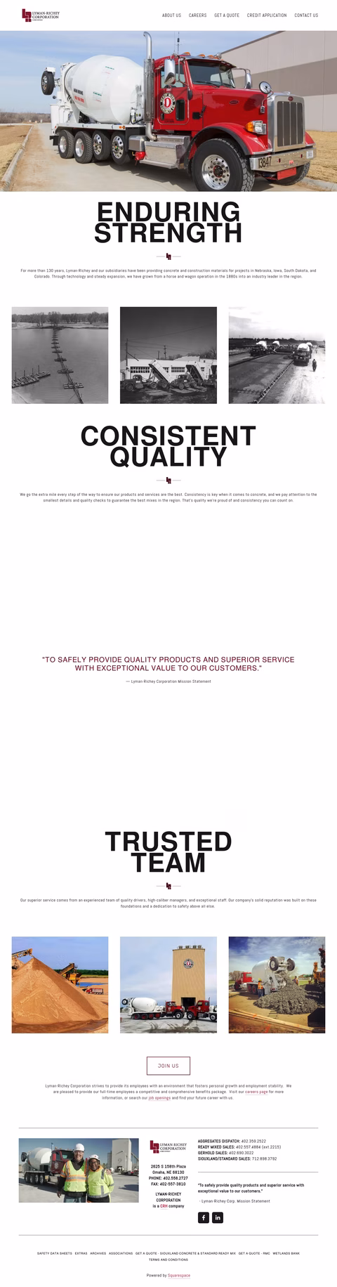 Lyman-Richey-Corporation Homepage 1440px