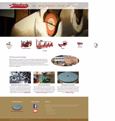 Meadows-Mills Homepage 1440px