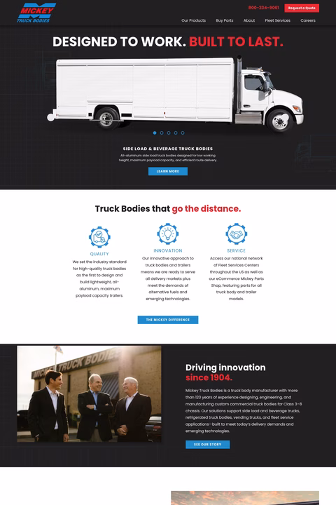 Mickey-Truck-Bodies Homepage 1440px