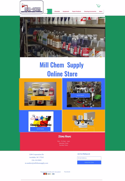 Mill-Chem-Manufacturing Homepage 1440px