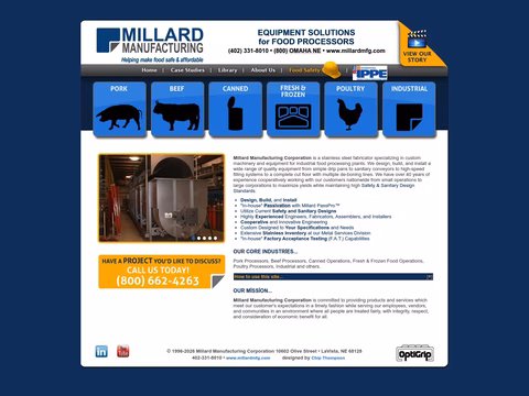 Millard-Manufacturing Homepage 1440px
