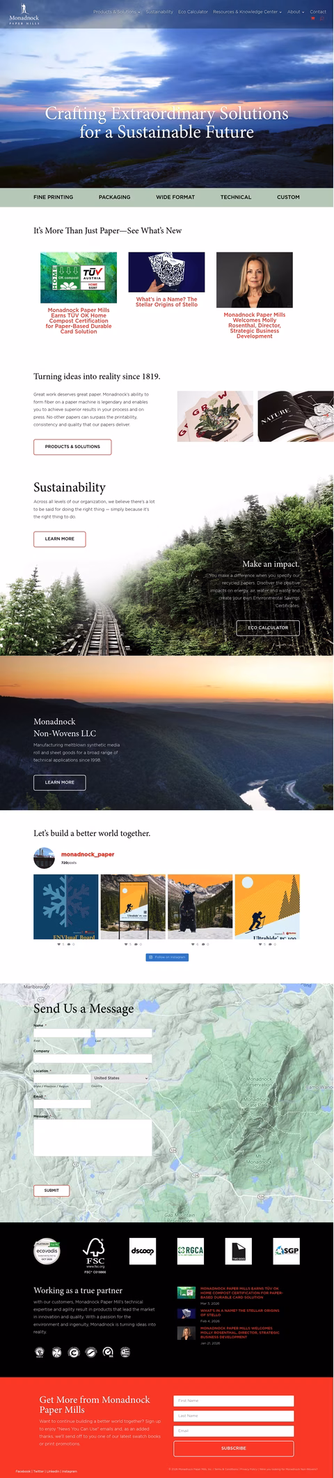 Monadnock-Paper-Mills Homepage 1440px