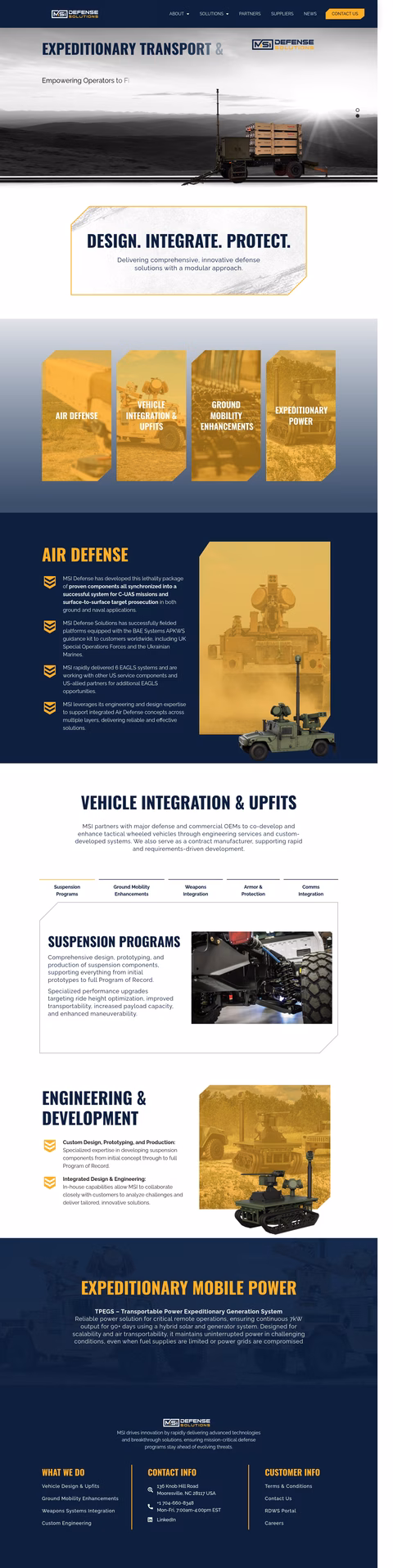 Msi-Defense-Solutions Homepage 1440px