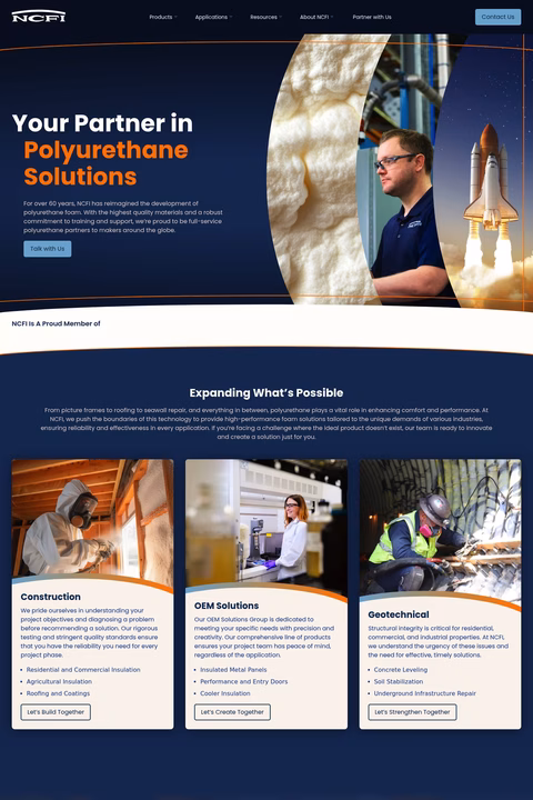 Ncfi-Polyurethanes Homepage 1440px