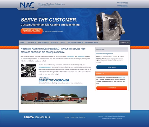 Nebraska-Aluminum-Castings Homepage 1440px