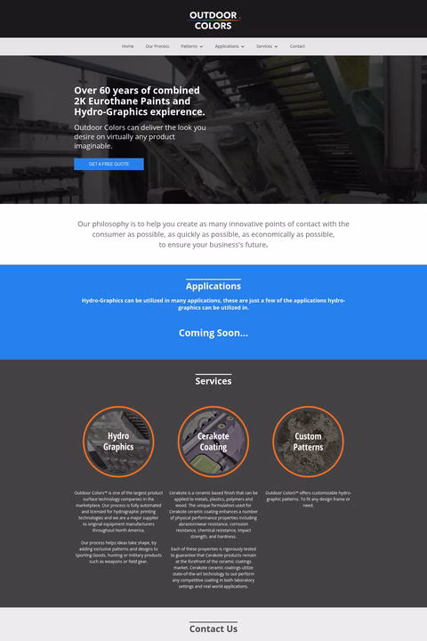 Outdoor-Colors Homepage 1440px