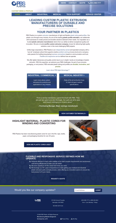 Pbs-Plastics Homepage 1440px