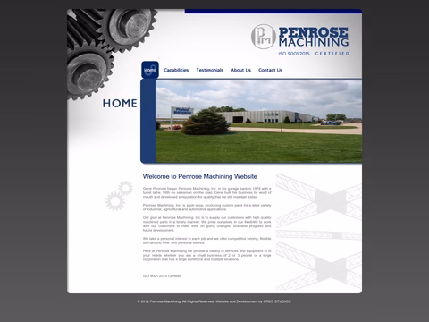 Penrose-Machining Homepage 1440px