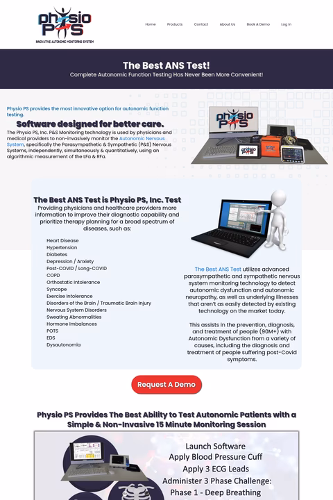Physio-Ps Homepage 1440px