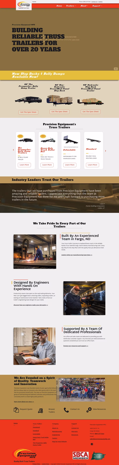 Precision-Equipment-Manufacturing Homepage 1440px