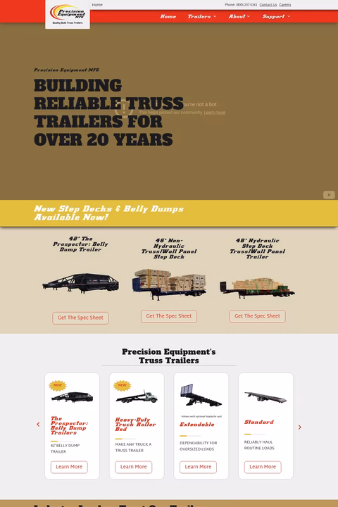 Precision-Equipment-Manufacturing Homepage 1440px