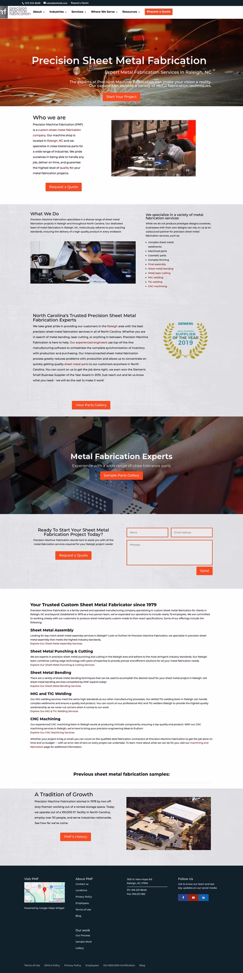 Precision-Machine-Fabrication Homepage 1440px