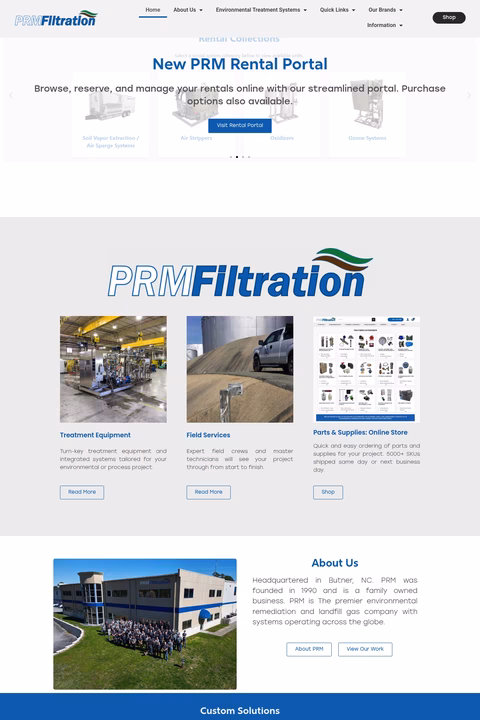 Prm-Filtration Homepage 1440px