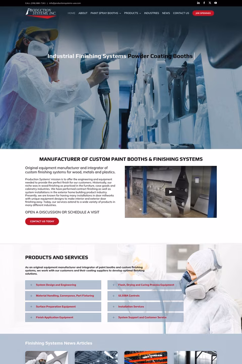 Production-Systems Homepage 1440px