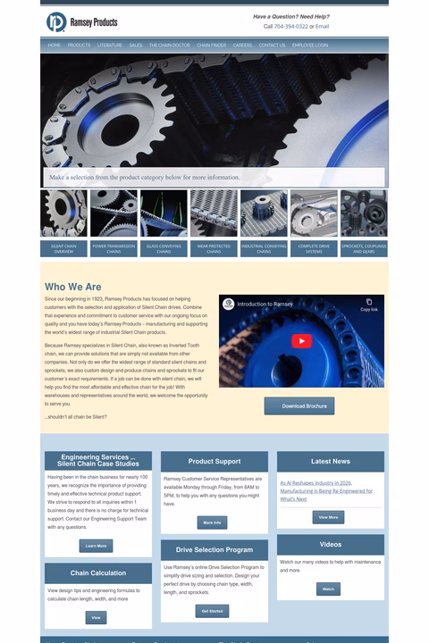 Ramsey-Products Homepage 1440px