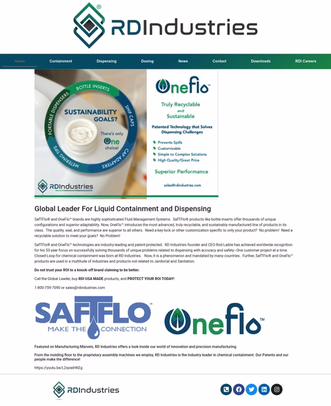 Rd-Industries Homepage 1440px