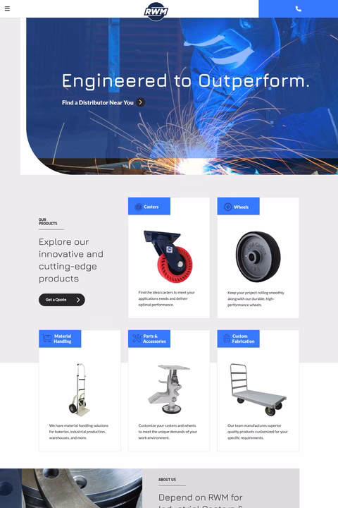 Rwm-Casters Homepage 1440px