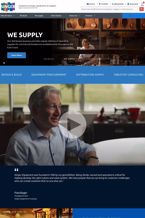 Singer-Equipment Homepage 1440px
