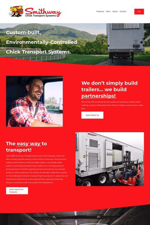 Smithway Homepage 1440px