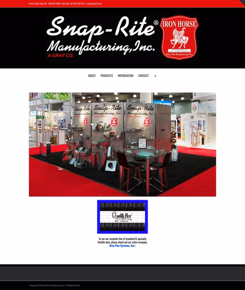 Snap-Rite-Manufacturing Homepage 1440px