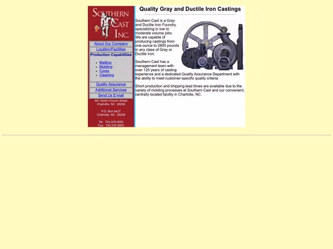 Southern-Cast Homepage 1440px