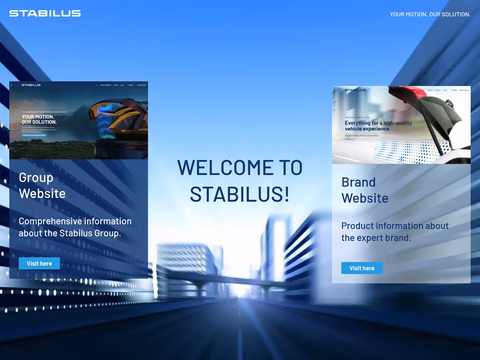 Stabilus Homepage 1440px