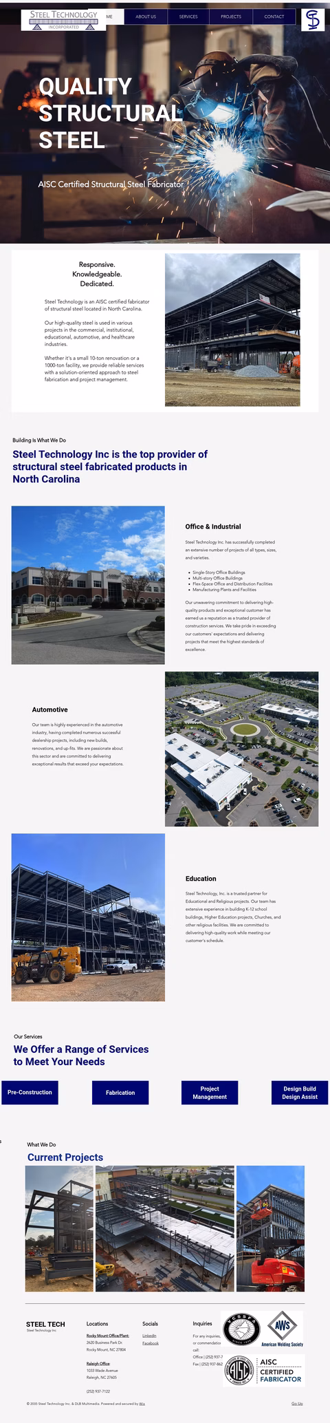 Steel-Technology Homepage 1440px