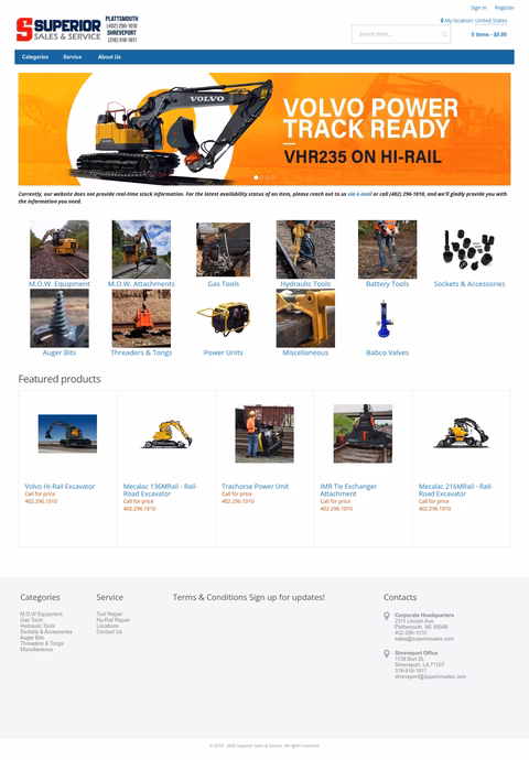 Superior-Sales-Service Homepage 1440px