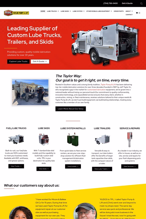 Taylor-Pump-Lift Homepage 1440px