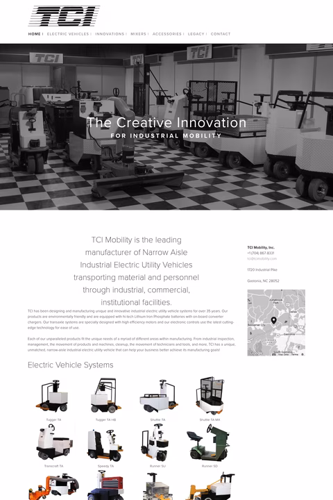 Tci-Mobility Homepage 1440px