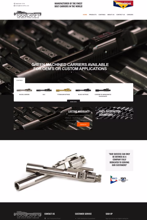 Toolcraft Homepage 1440px