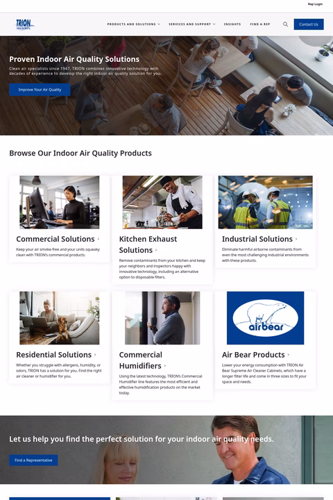 Trion-Indoor-Air-Quality Homepage 1440px