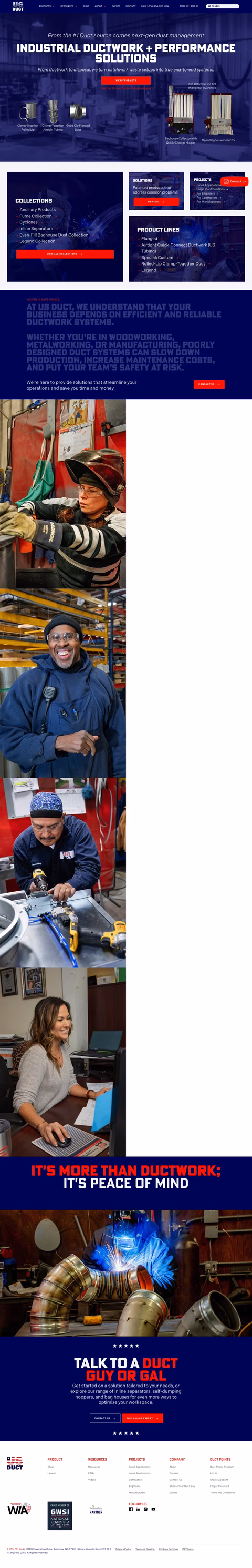Us-Duct Homepage 1440px