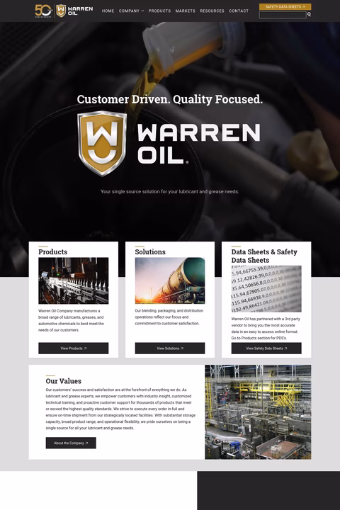 Warren-Oil-Company Homepage 1440px