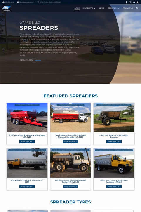 Warren-Spreaders Homepage 1440px