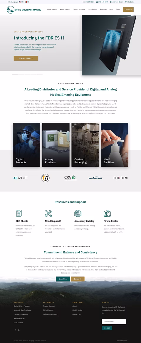 White-Mountain-Imaging Homepage 1440px