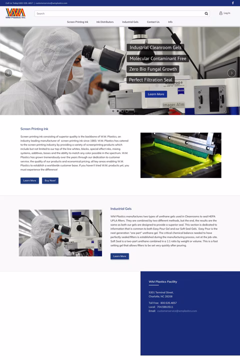 Wm-Plastics Homepage 1440px