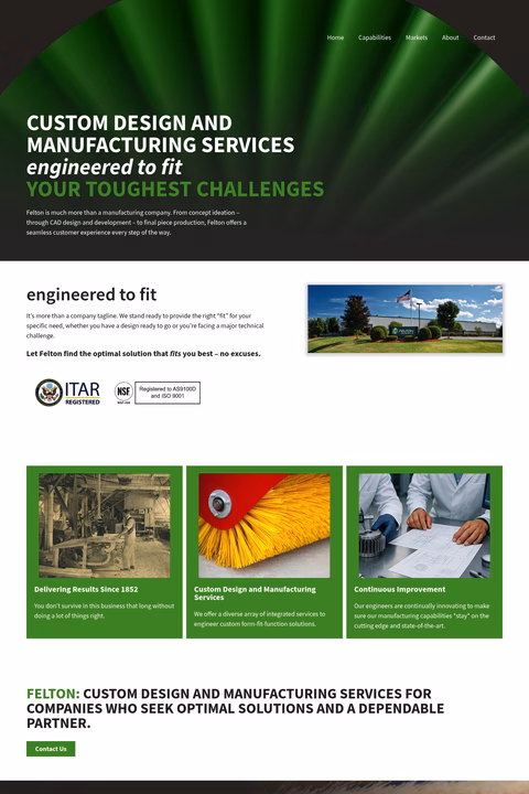 Felton-Inc Homepage 1440px